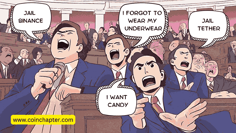 US Lawmakers Want to Brutally Kick Binance & Tether Bosses into Prison