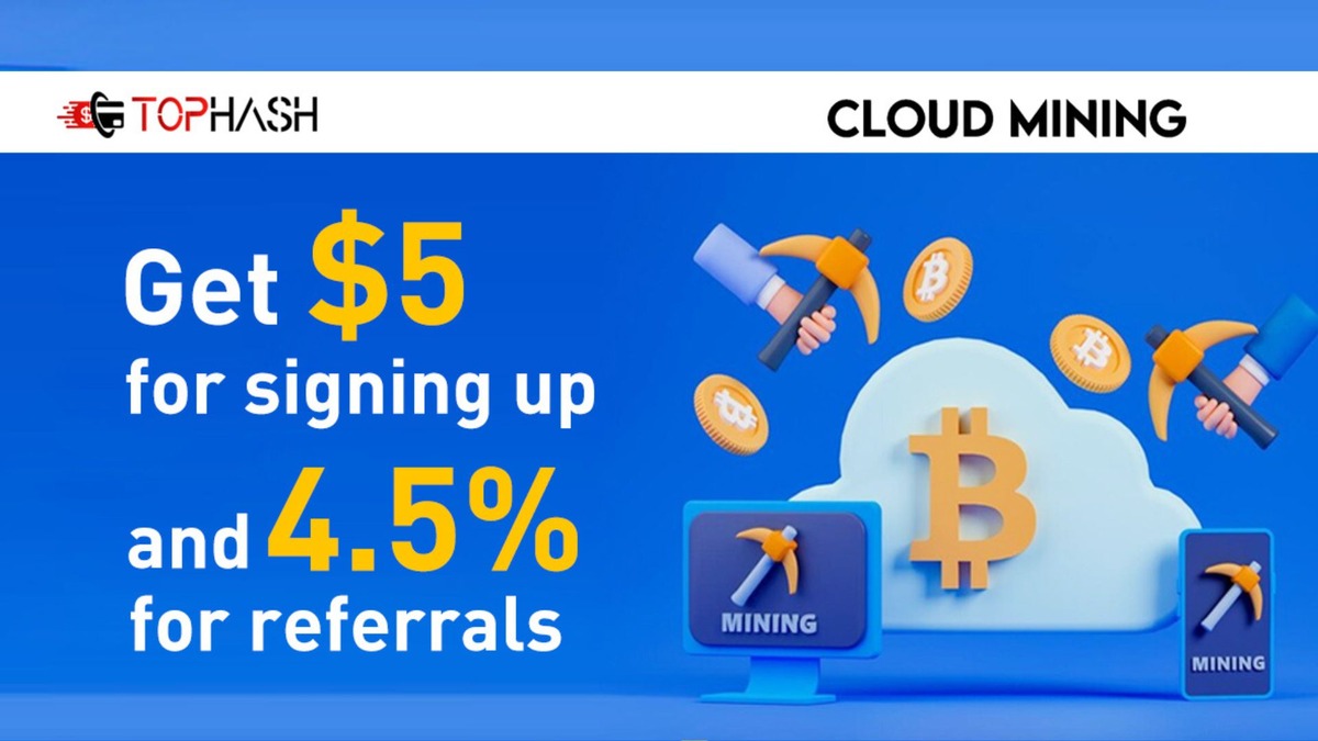 , TopHash Expands Its Cloud Mining Portfolio for Crypto Users to Boost Extra Income Opportunities