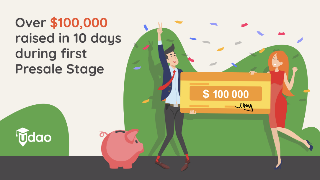 , Udao Achieves Great Success Raising Over $100,000 in First Presale Stage and Sets Sights on Stage 2
