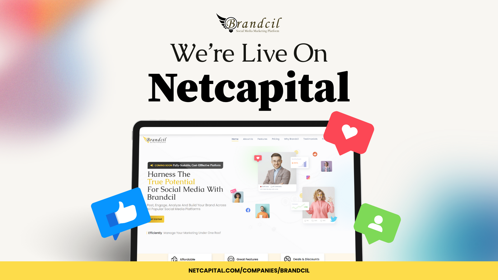 , Redefining Digital Marketing: Brandcil Now Live on Netcapital