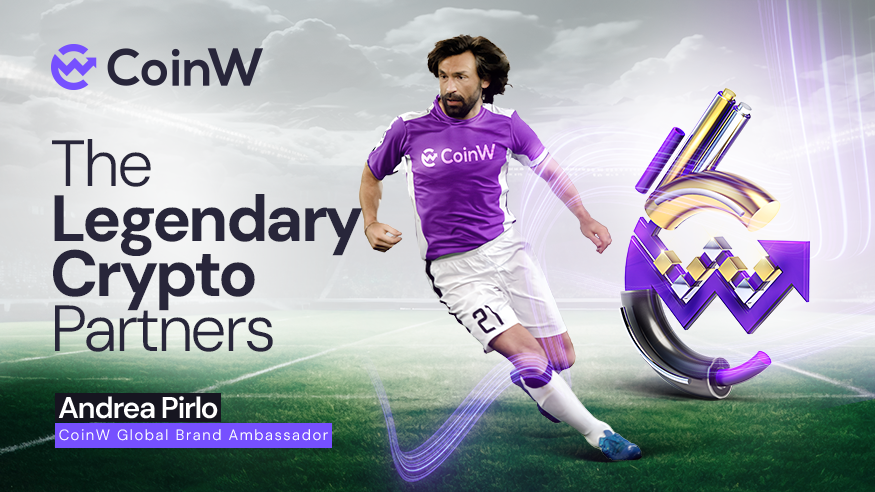 , CoinW Elevates its Game: Welcoming Andrea Pirlo as Global Ambassador in Monumental Crypto Partnership