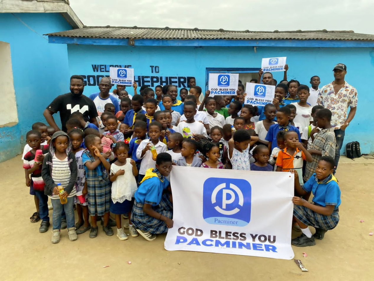 , Blockchain mining platform Pacminer establishes a charity foundation, planning to invest over 20 million USD in Ghana in the next three years