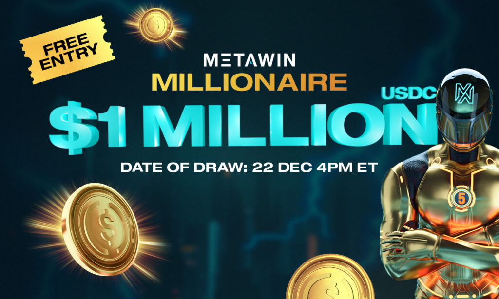 , MetaWin Unveils &#8216;MetaWin Millionaire&#8217;: A Revolutionary $1 Million Cryptocurrency Giveaway