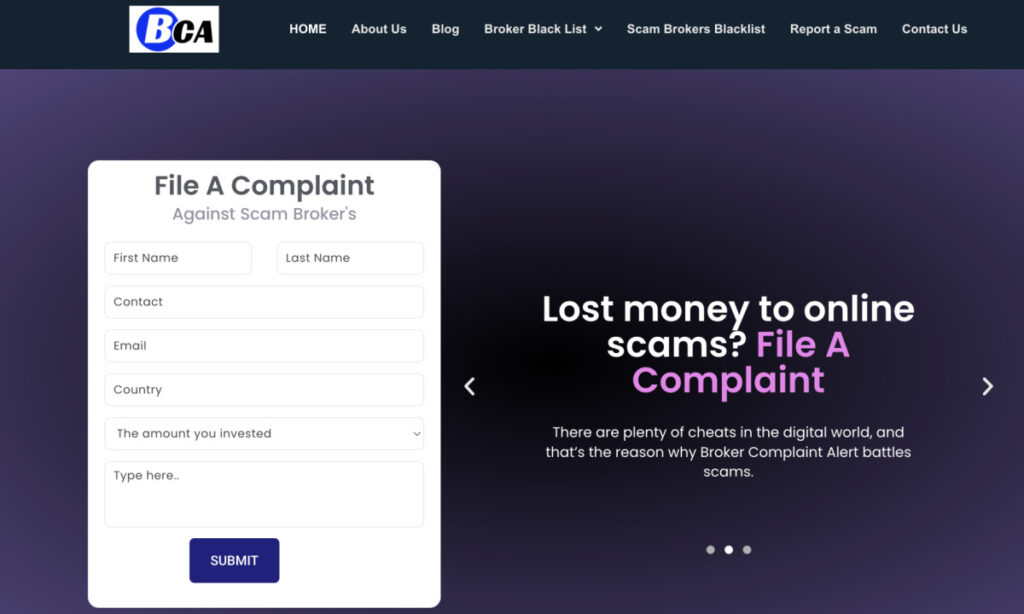 , Broker Complaint Alert (BCA) Marks 3 Years of Successful Crypto Scam Recovery, Bringing Hope to Victims Worldwide