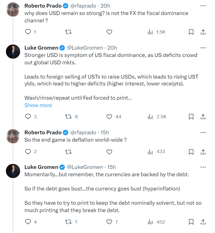 The US Treasury may borrow $1.6 trillion in new debt In the fourth quarter (Q4) of 2023, he Treasury anticipates borrowing $776 billion.