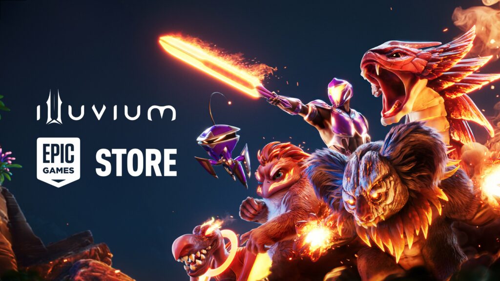 illuvium to be listed on epic games store. Source: Illuvium on X.com 