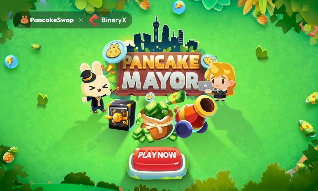 , BinaryX launches city building game Pancake Mayor on PancakeSwap’s new marketplace
