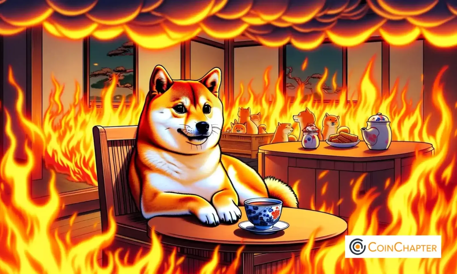 Shiba Inu burn rate spike