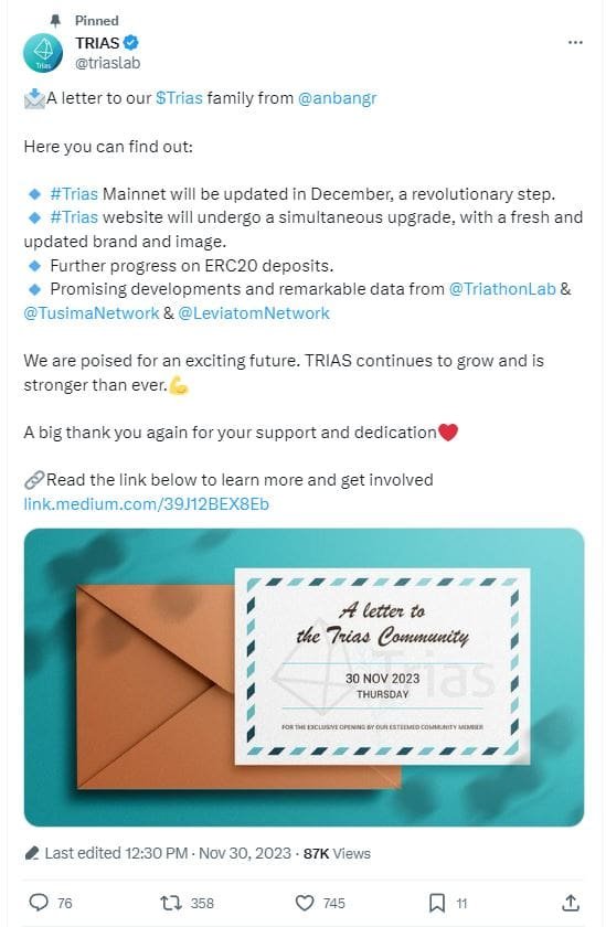 Trias newsletter