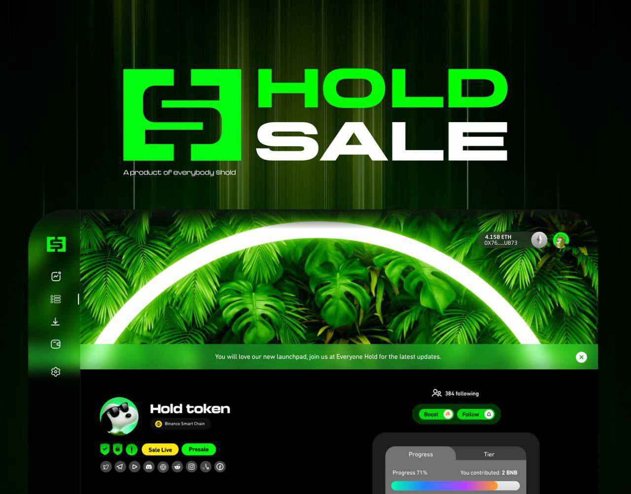 , Unveiling $HOLD: Revolutionizing Fairness in Crypto with Groundbreaking &#8216;Fair Launch&#8217; Token