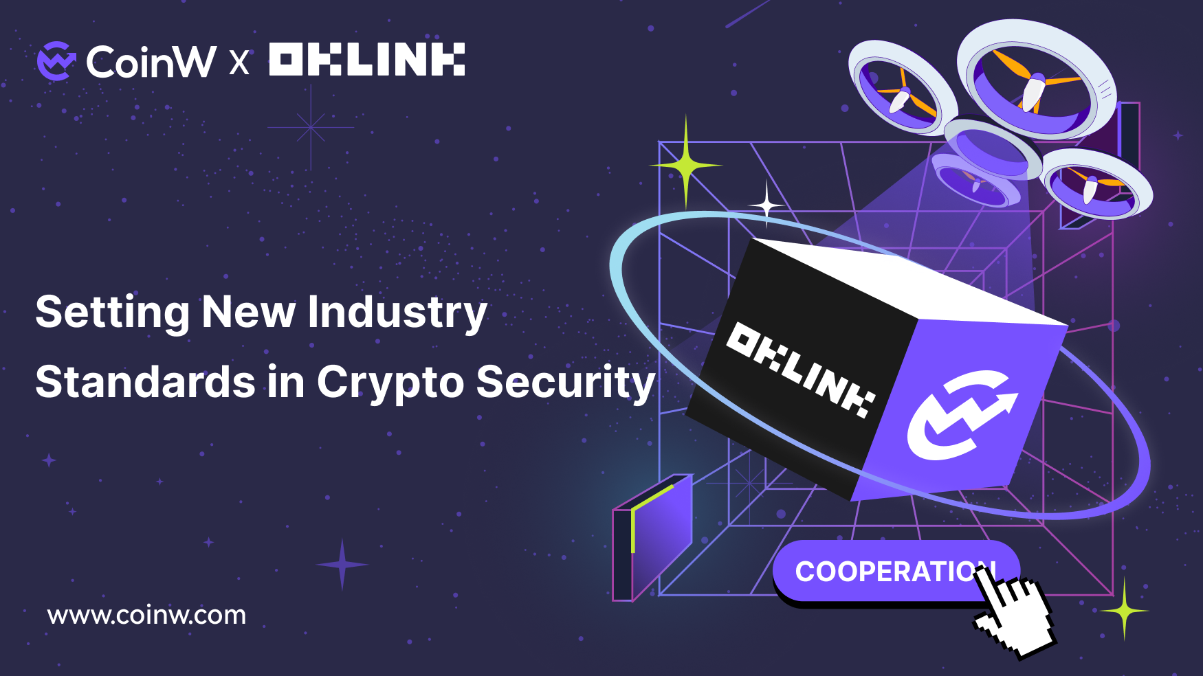 , CoinW and OKLink Forge Strategic Partnership to Set New Industry Standards in Crypto Security
