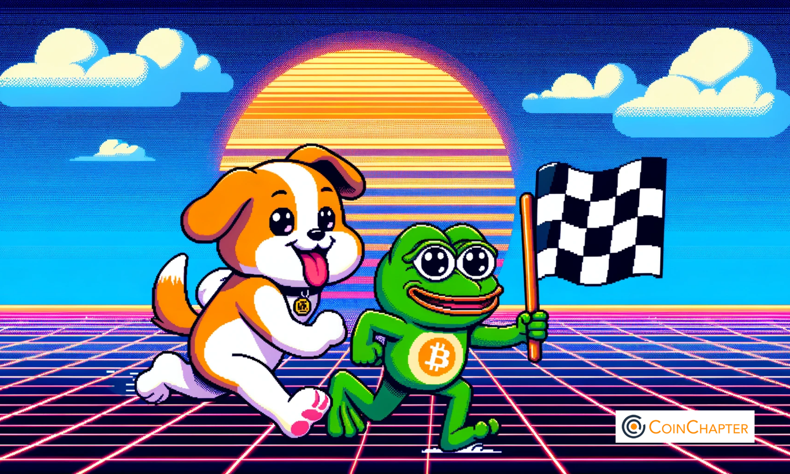 BONK memecoin vs. Pepecoin