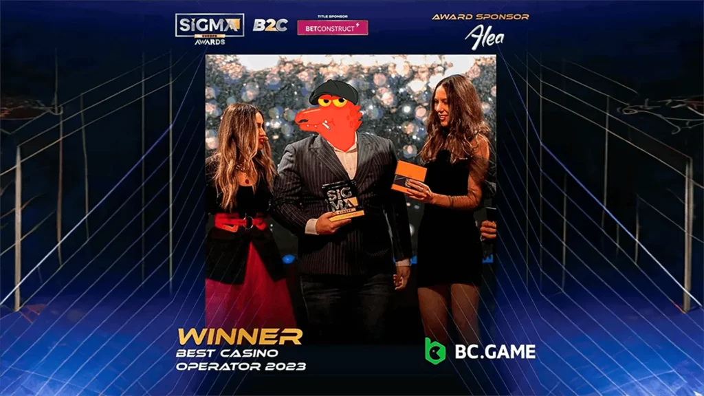 SiGMA, BC.GAME Honored with the “Best Casino Operator 2023” Award from SiGMA