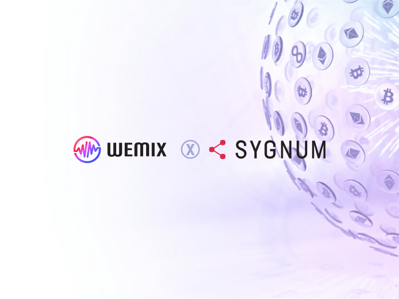 , WEMIX Emerges as Top-Weighted Gaming Token in Sygnum’s Groundbreaking Crypto Sector Indices