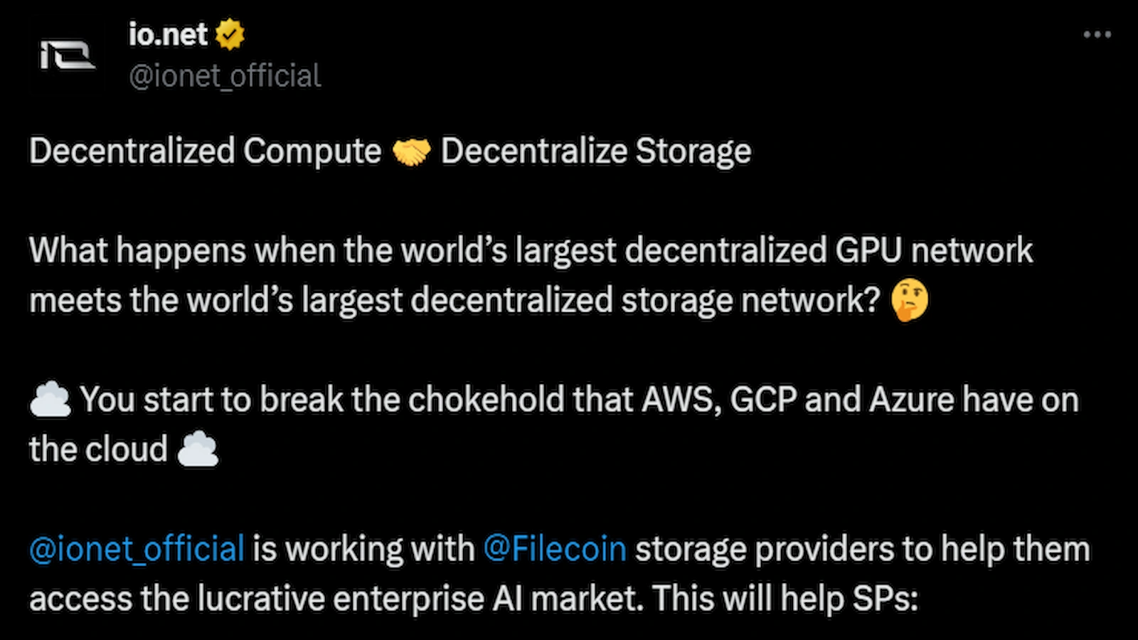 Reasons to buy Filecoin FIL in 2024