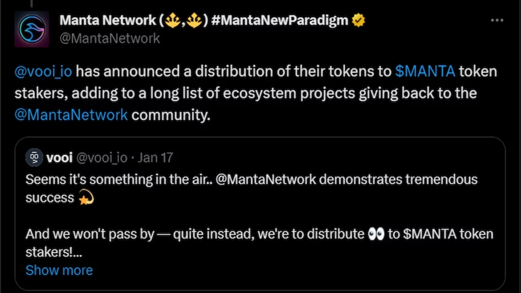 Manta Network Partnerships