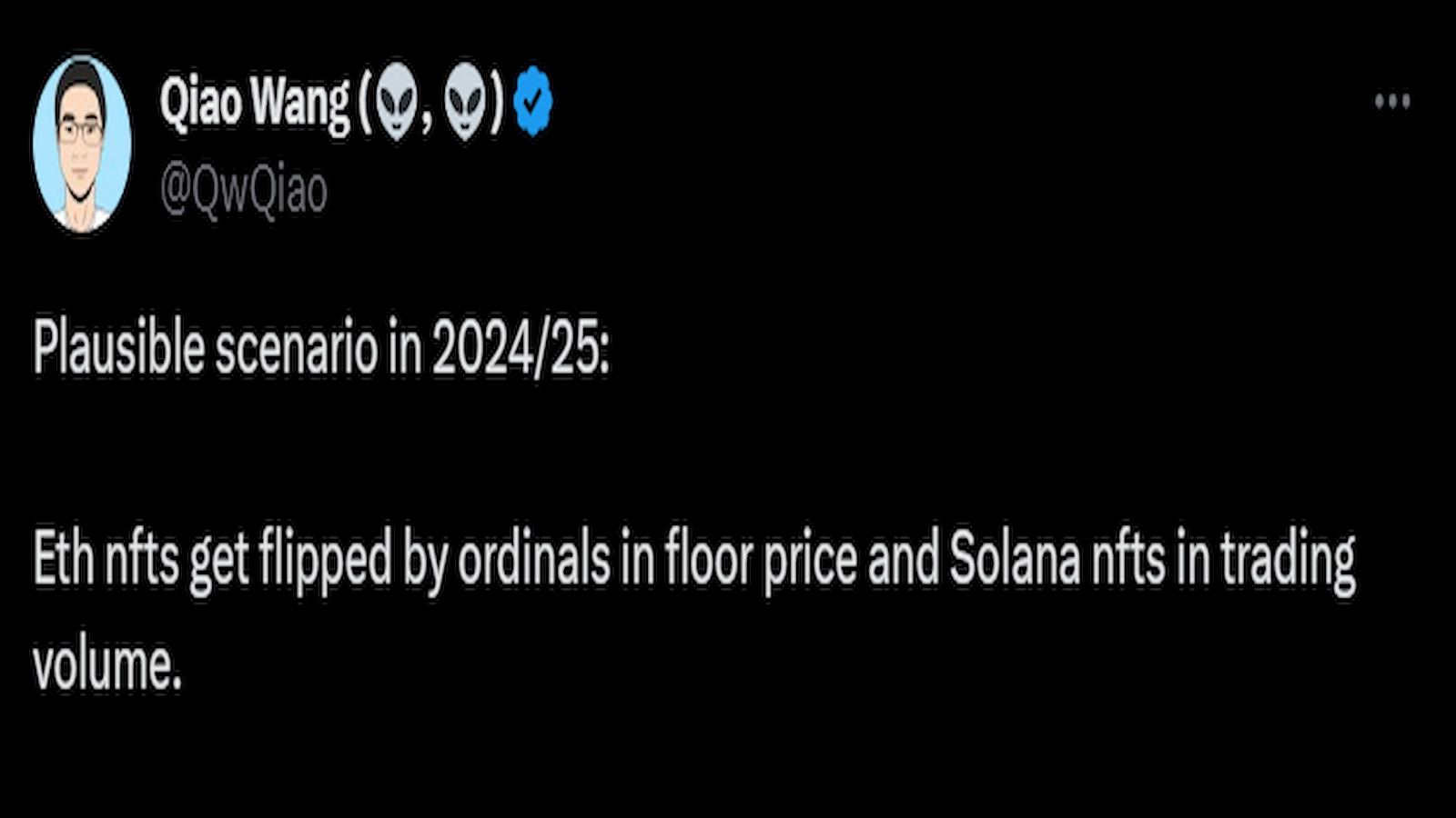 Solana NFTs could outperform Etheruem NFTs