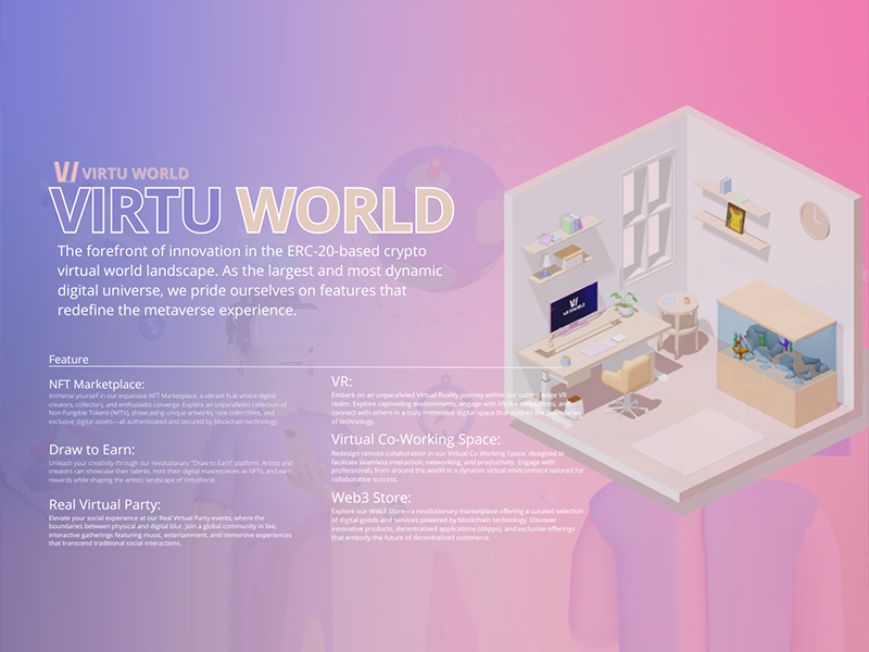 , VirtuWorld Presents Exciting New Features in the Metaverse