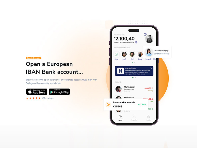 , Codego Group Launches CodegoPay &#8211; An All-In-One Payment App with IBANs, Cards, and Crypto-EURO Conversions