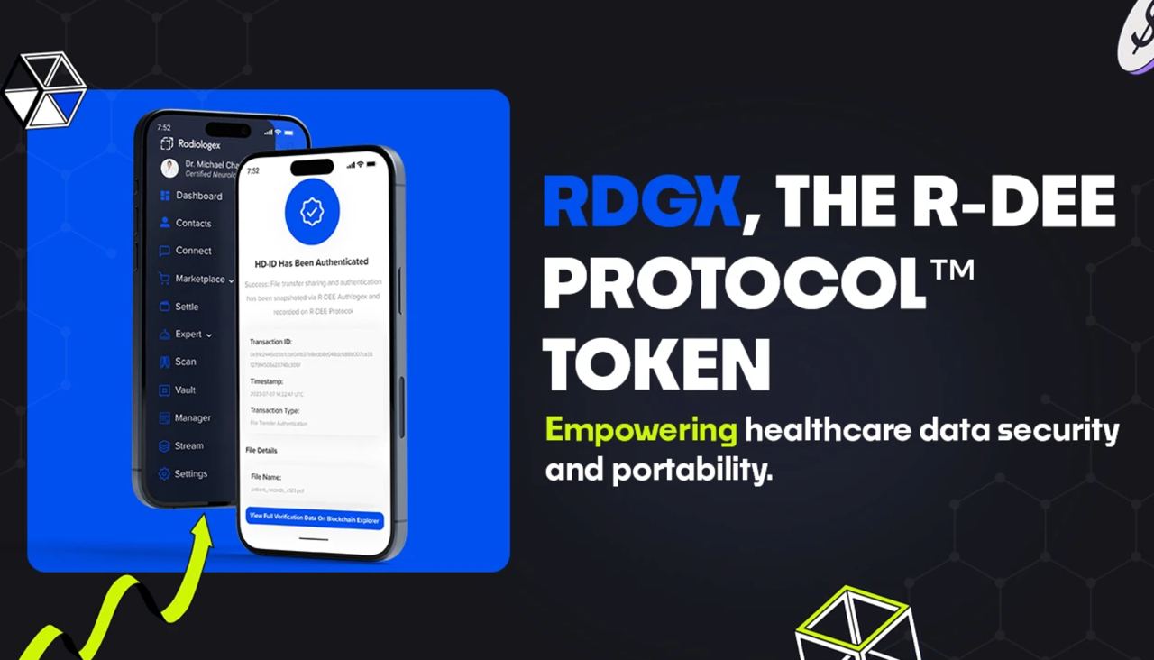 , Radiologex Unveils R-DEE Protocol Network and Announces Limited RDGX Token Pre-Sale
