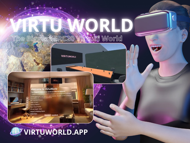 , VirtuWorld Presents Exciting New Features in the Metaverse