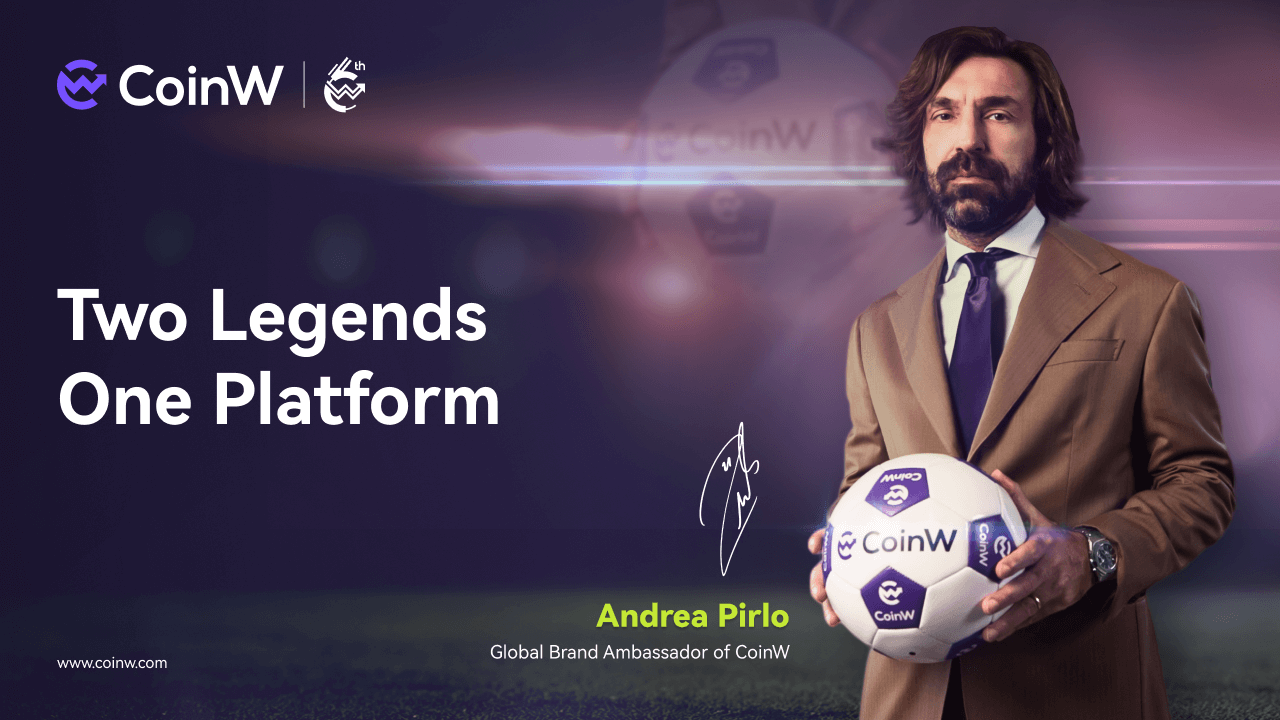 , Pirlo-Endorsed CoinW Uplifts the Game: A Legendary Crypto Exchange Takes Center Stage in the Next Level of Innovation