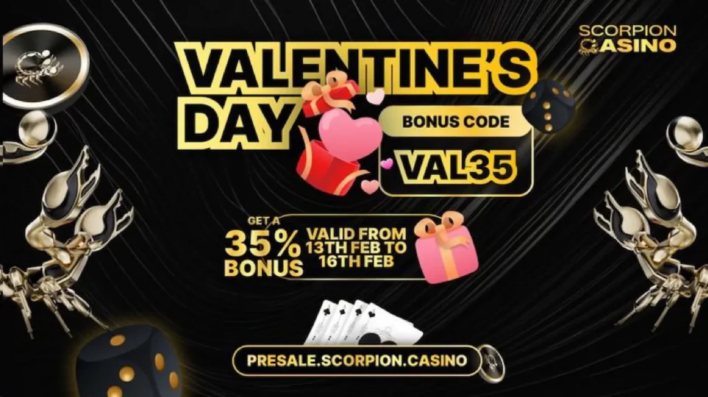 Valentine's Day Spotlight: Scorpion Casino's Exclusive Offer Amid Solana (SOL) and Avalanche's (AVAX) Bullish Surge