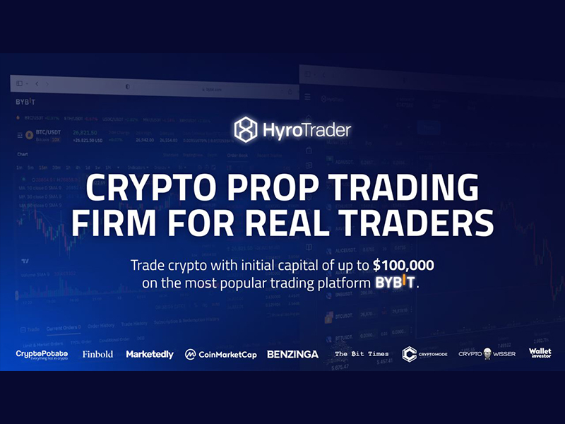 , Crypto Prop Firm HyroTrader Seeks Traders: Trade with Up to $1M in Capital