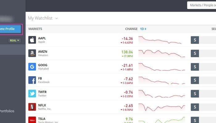 Verify your account on eToro