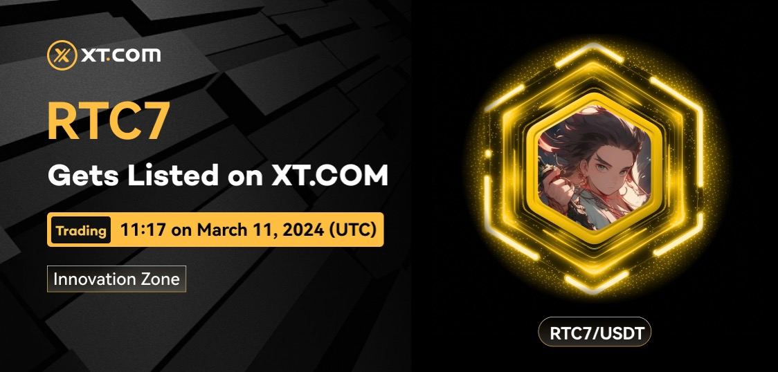 , Discover the RTC7 (Run Tu Coin) Listing on XT.COM