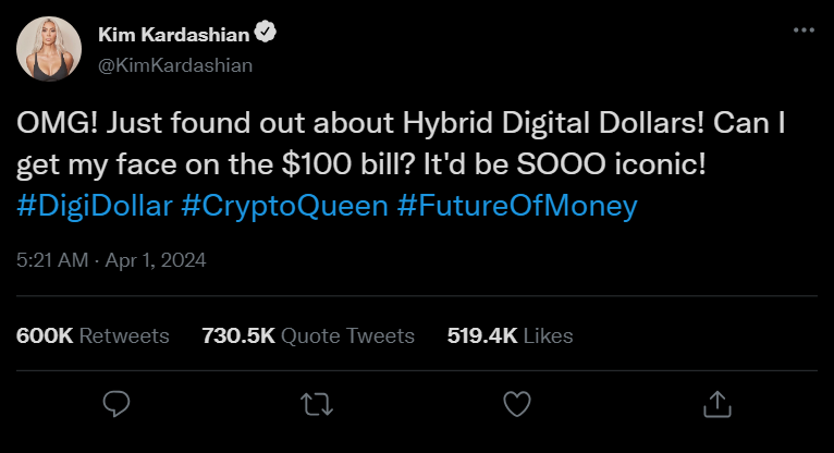 Hybrid dollar