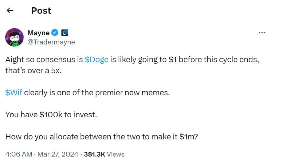 DOGS Listing Postponed