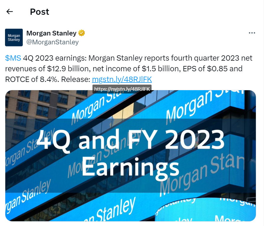 Morgan Stanley May Soon Offer Bitcoin ETF Investments