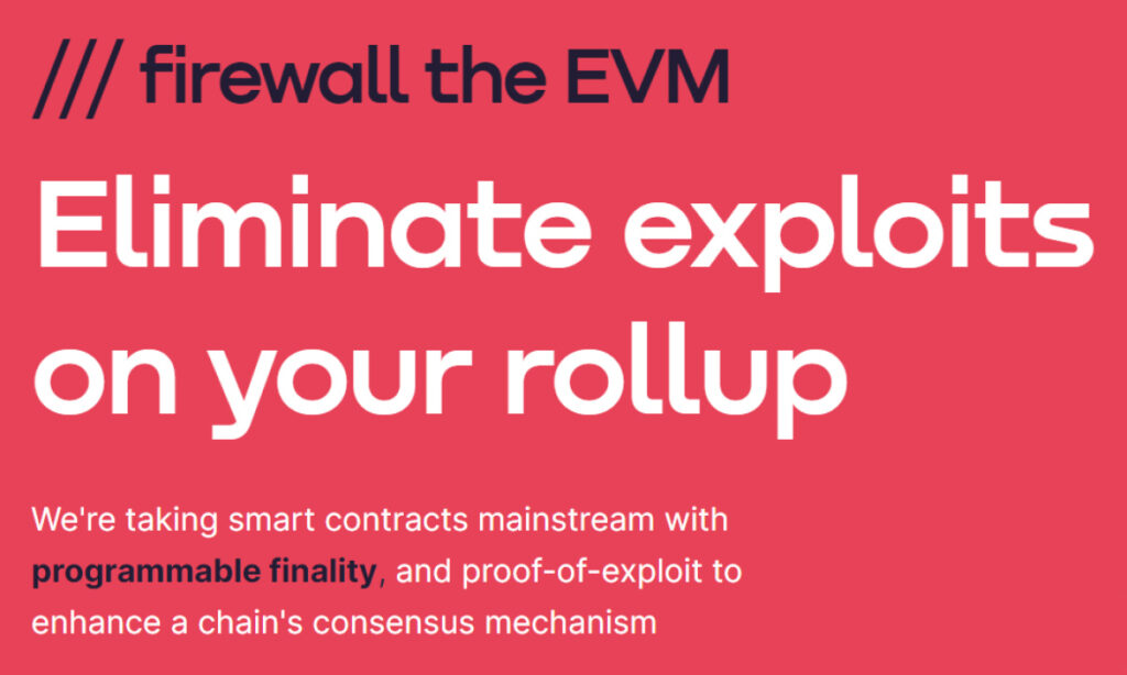 , Firewall raises $3.7M to take smart contracts mainstream with programmable finality