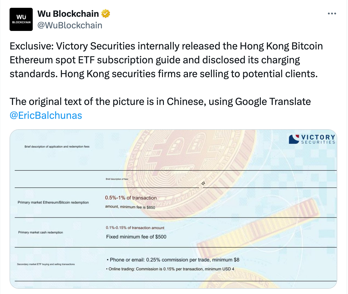 Source: Wu Blockchain
