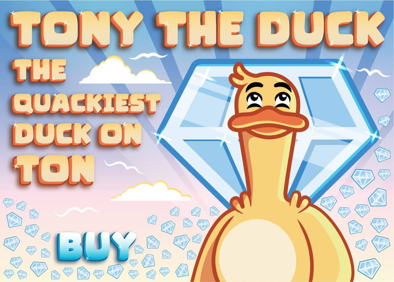 , Introducing TONY THE DUCK: The Quacking Success Story on TON Network
