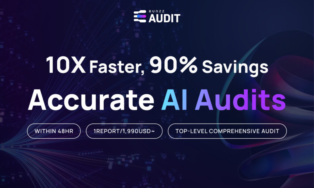 , The AI-Based Smart Contract Audit Firm &#8220;Bunzz Audit&#8221; Has Officially Launched