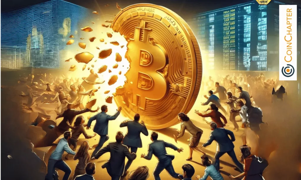 Large Investor Demand Driving Bitcoin Panic