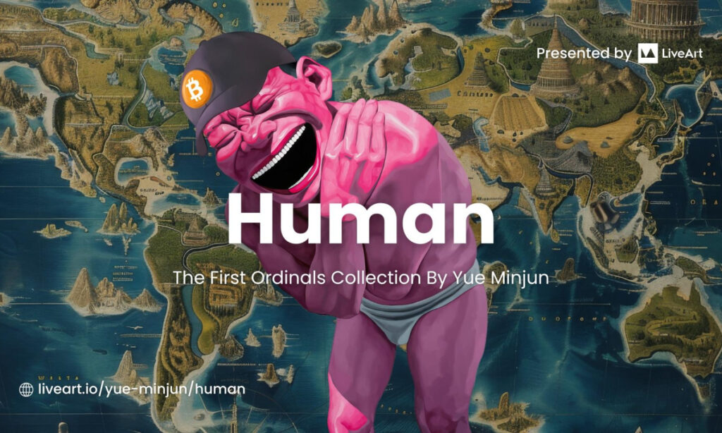 , Yue Minjun Revolutionizes Bitcoin Art Scene with Pioneering Ordinals Collection on LiveArt