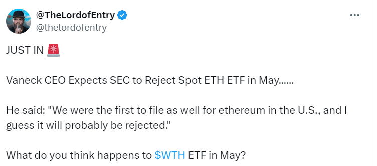 VanEck's SEC Skepticism: A CNBC Crypto Forecast"