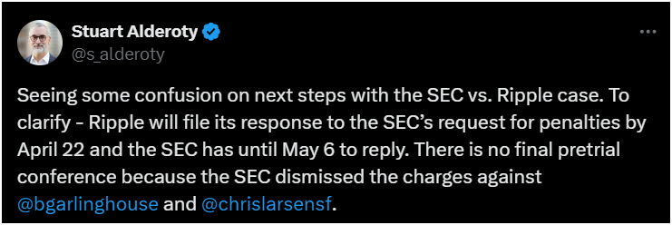 Ripple SEC Settlement