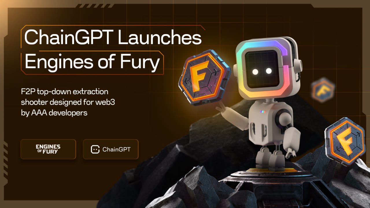 , ChainGPT Pad launches Engines of Fury, bringing enhanced Web3 gaming experiences to mainstream players