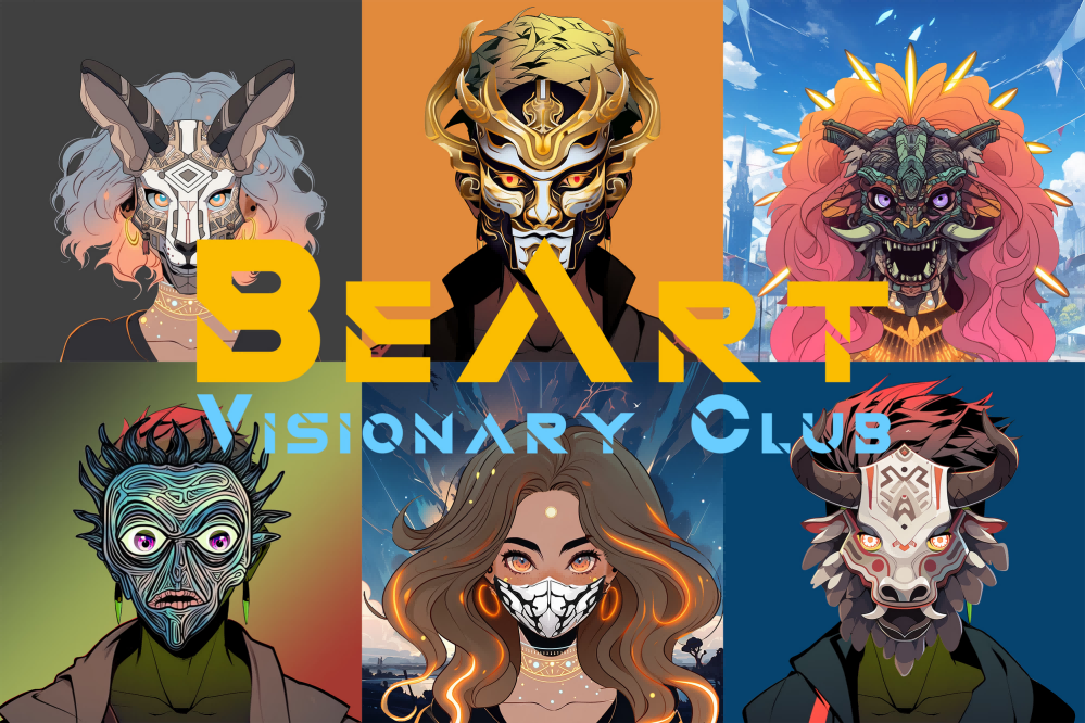 , BeArt Visionary Club NFT Carnival Season: Genesis NFT — Visionary Club airdrops and whitelist rewards are now available