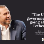 Ripple CEO Warns: U.S. Targeting Tether Could Rock the Crypto Boat