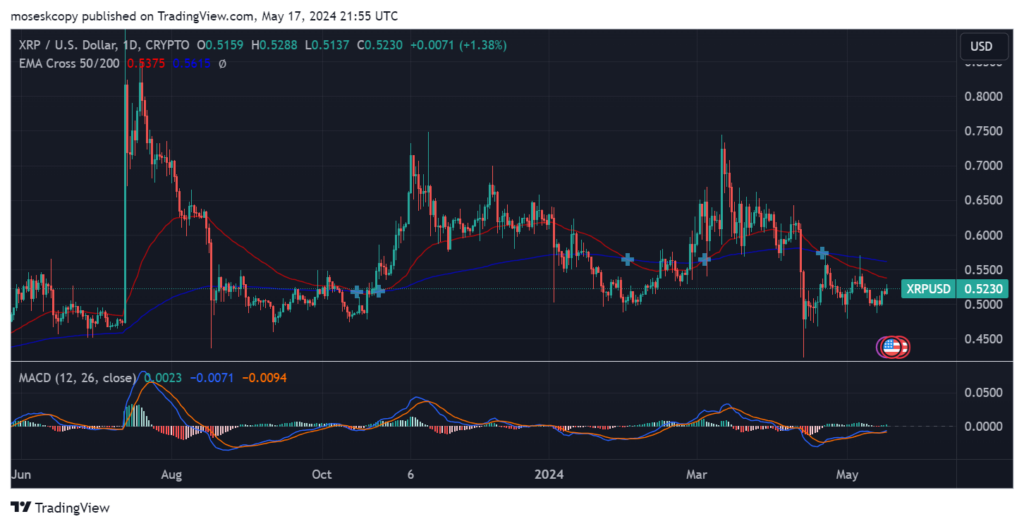 XRP/USD 1-day price chart. Source: TradingView