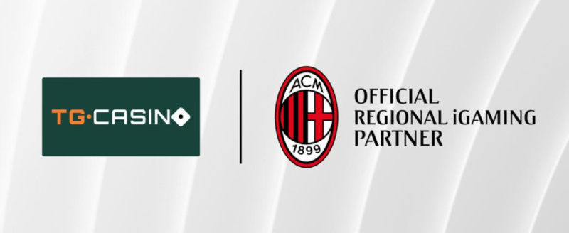 , New Crypto Casino TG.Casino Becomes Regional iGaming Partner of AC Milan