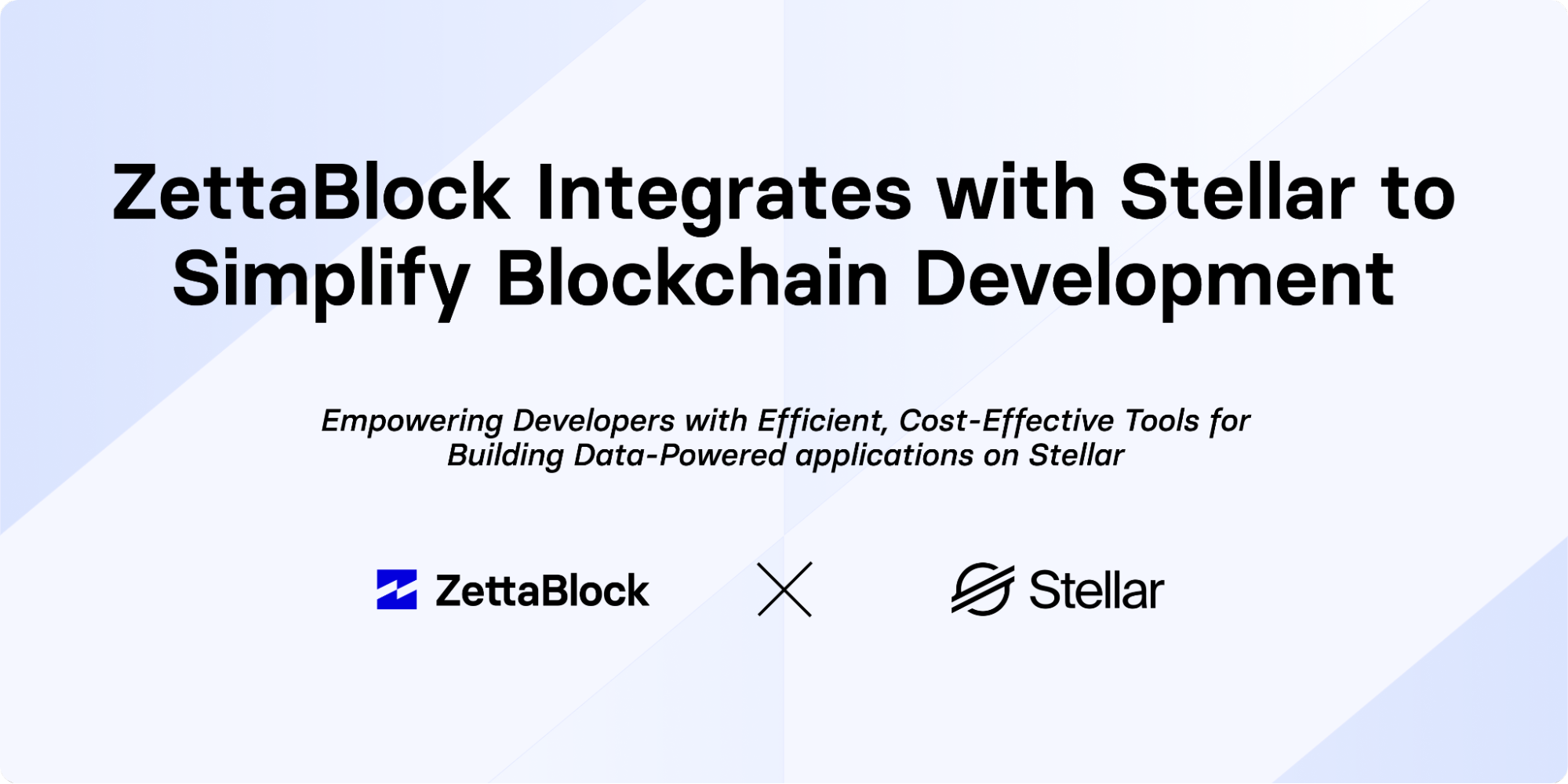 , ZettaBlock Integrates with Stellar to Simplify Blockchain Development