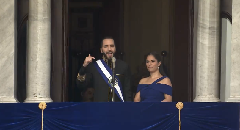 Nayib Bukele was recently sworn in for a second five-year presidential term. Source: Casa Presidencial
