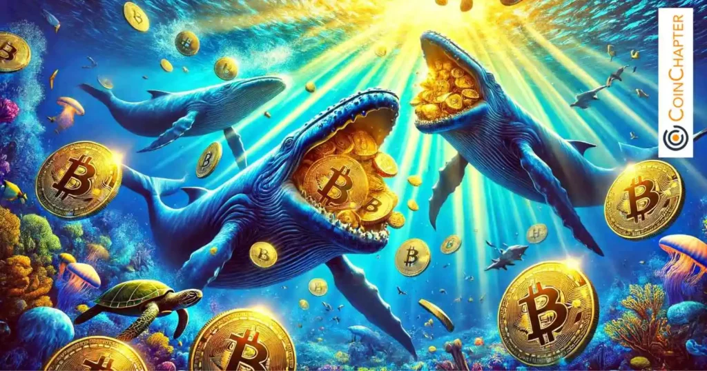 Bitcoin Whales Scoop up 1.4 Billion