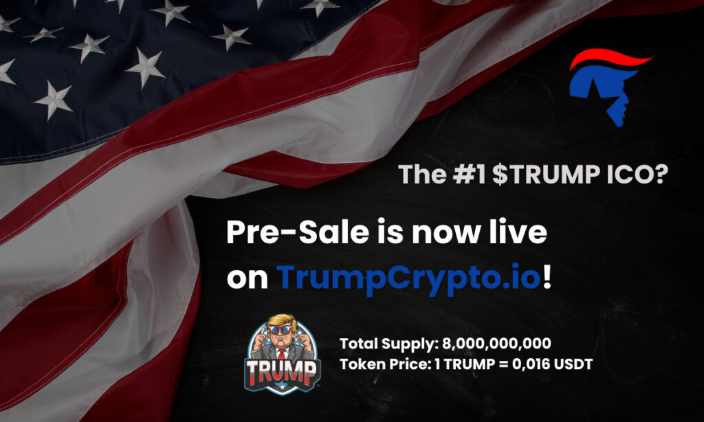 , TrumpCrypto.io Launches $TRUMP Coin with Focus on Social Impact and Practical Uses